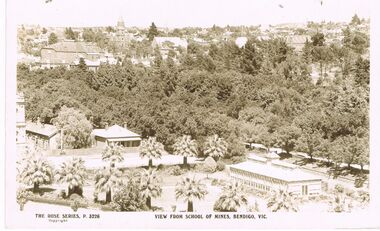 Photograph - BENDIGO - SCHOOL OF MINES, VIEW OF