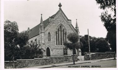 Photograph - BENDIGO - METHODIST CHURCH