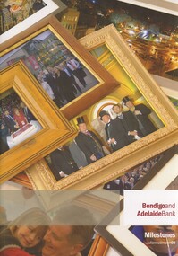 Book - BENDIGO AND ADELAIDE BANK, MILESTONES, 2008