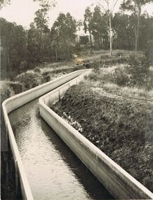 Photograph - JOSEPH BRADY COLLECTION: COLIBAN RACE CONCRETE FLUMING