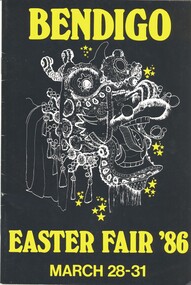 Book - BENDIGO EASTER FAIR PROGRAM 1986, 1986