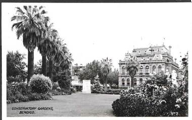 Photograph - BENDIGO - CONSERVATORY GARDENS