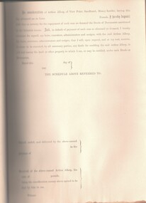 Book - KELLY AND ALLSOP COLLECTION: BOOK FOR RECORDING LOANS - ARTHUR ALLSOP, 1880's