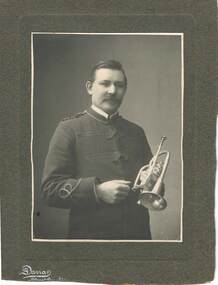 Photograph - PORTRAIT - MALE WITH CORNET