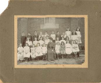 Photograph - SCHOOL CHILDREN/SUNDAY SCHOOL - PORTRAIT, Circa 1900