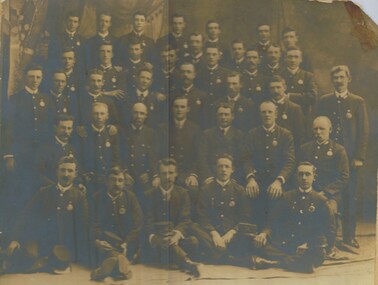 Photograph - CONDUCTORS AND DRIVERS - GROUP PHOTOGRAPH, 1905 or 1906