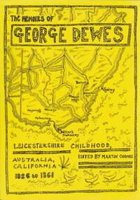 Book - THE MEMOIRS OF GEORGE DEWES, 2005