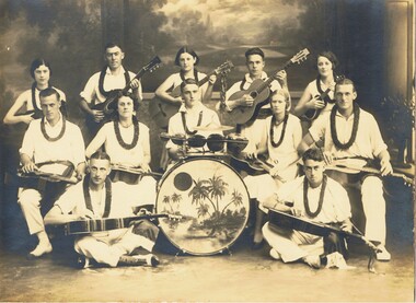 Photograph - M. ROSE COLLECTION: MUSICAL GROUP