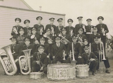 Photograph - M. ROSE COLLECTION: BENDIGO MUNICIPAL BAND