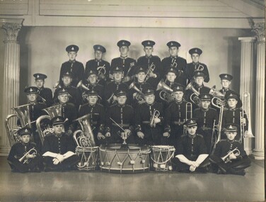 Photograph - M. ROSE COLLECTION: BRASS BAND