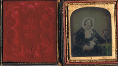 Photograph - ACC LOCK COLLECTION: PORTRAIT OF A FEMALE - AMBROTYPE, Circa 1840/1850
