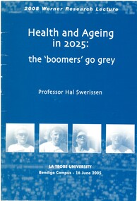 Book - HEALTH AND AGEING IN 2025, 2005