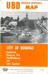 Map - U.B.D.MAP CITY OF BENDIGO, 1971