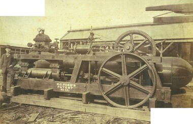 Photograph - MINING EQUIPMENT- CENTRAL DEBORAH MINE