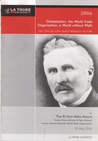 Book - GLOBALISATION, THE WORLD TRADE ORGANISATION, A WORLD WITHOUT WALLS, 2006