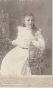 Photograph - ELMA WINSLADE WELLS COLLECTION: PHOTOGRAPH OF WINNIE SATCHELL