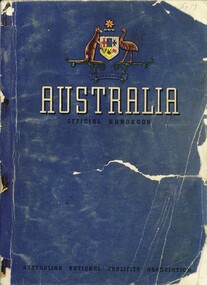 Book - AUSTRALIA OFFICIAL HANDBOOK, 1941