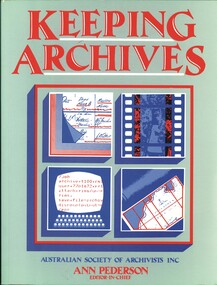 Book - KEEPING ARCHIVES, 1988