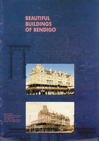 Book - BEAUTIFUL BUILDINGS OF BENDIGO