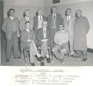 Photograph - R.S.L. KANGAROO FLAT, 1961