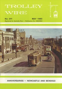 Magazine - TROLLEY WIRE - MAY 1990, 1990