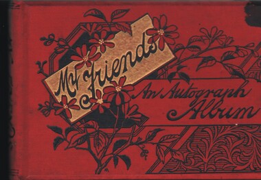 Document - KELLY AND ALLSOP COLLECTION: AUTOGRAPH ALBUM ('MY FRIENDS'), 1930's?