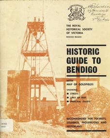 Book - HISTORIC GUIDE TO BENDIGO