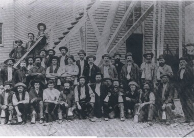 Photograph - PORTRAIT - MINERS, Circ.  1860