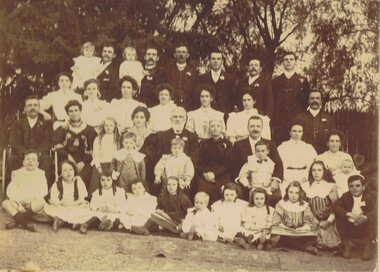 Photograph - WEARNE FAMILY PORTRAIT, Circa 1900