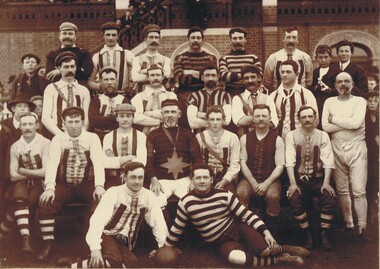 Photograph - PORTRAIT - MEN'S SPORT TEAM, circa 1900