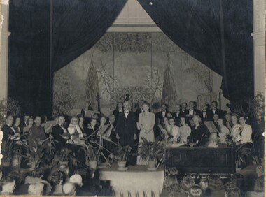 Photograph - BENDIGO CONCERT ORCHESTRA - 1946, 19th August, 1946