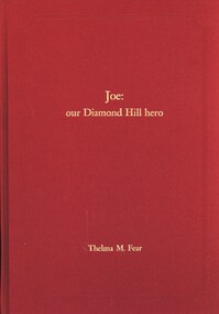 Book - JOE OUR DIAMOND HILL HERO, c2004