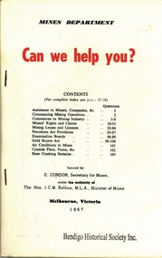Book - CAN WE HELP YOU, 1967