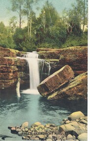 Postcard - OLIVE PELL COLLECTION: POSTCARD FALL'S GLENORCHY RIVULET, 6/9/1908