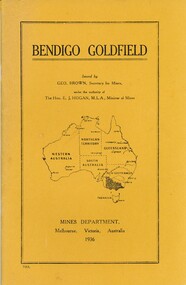 Book - 'BENDIGO GOLDFIELD', 1936