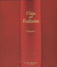 Book - VISION AND REALISATION - VOLUME 3, 1973