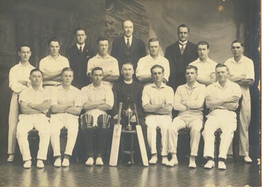 Photograph - WEST BENDIGO (SPECIMEN HILL METHODIST) CRICKET CLUB. 1931-32, 1931-32