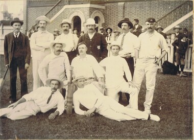 Photograph - CRICKET  CLUB, 1ST ELEVEN, UNITED SERVICE, 1903 - 04