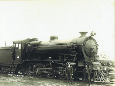 Photograph - PHOTOGRAPH - TRAIN ENGINE C2