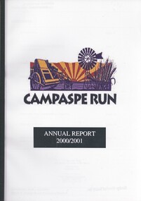 Book - CAMPASPE RUN, ANNUAL REPORT 2000/2001