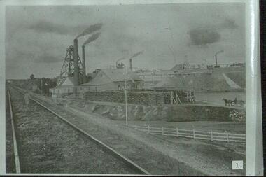 Slide - ALBERT RICHARDSON COLLECTION: NEW CHUM RAILWAY GOLD MINE