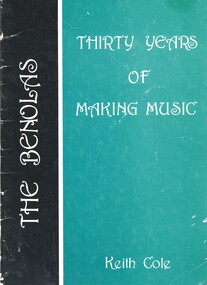 Book - THIRTY YEARS OF MAKING MUSIC, 1987
