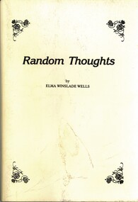 Book - RANDOM THOUGHTS, 1986