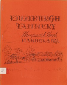 Book - EDINBURGH TANNERY - SHEEPWASH CREEK, 1981