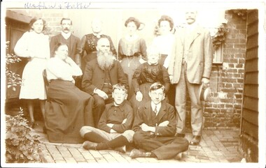 Photograph - PETHARD COLLECTION: FAMILY PORTRAIT, 1913
