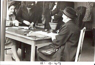 Photograph - PETHARD COLLECTION: PORTRAIT OF 2 WOMEN, 11.9.1947