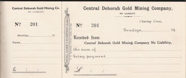 Document - MCCOLL, RANKIN AND STANISTREET COLLECTION:CENTRAL DEBORAH GOLD MINE, 1939