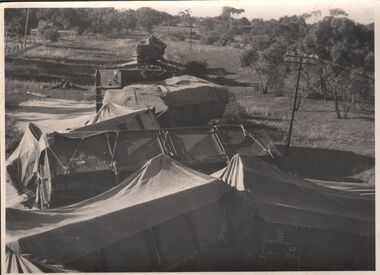 Photograph - TRAIN DERAILMENT COLLECTION: 1961 CULGOA VICTORIA, 31st May, 1961