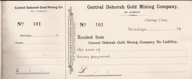 Document - MCCOLL, RANKIN AND STANISTREET COLLECTION:CENTRAL DEBORAH GOLD MINE, 1939