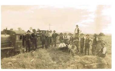 Photograph - PHOTOGRAPH COLLECTION: GROUP OF MEN, 1924